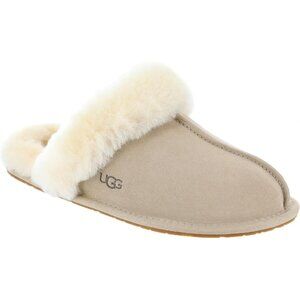 ⚡Women's Sand Imported Sheepskin Dyed Sheep Fur Suede upper Slipper